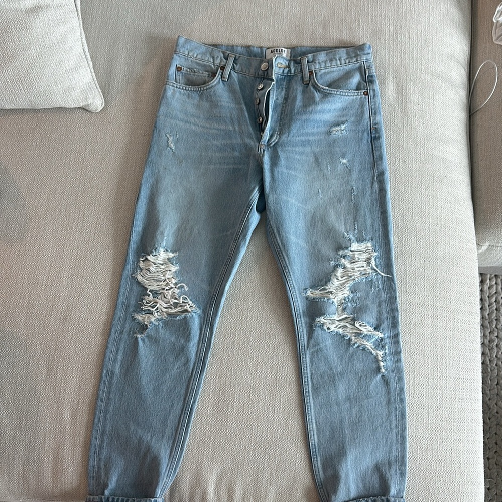 AGOLDE Lightwash Jeans